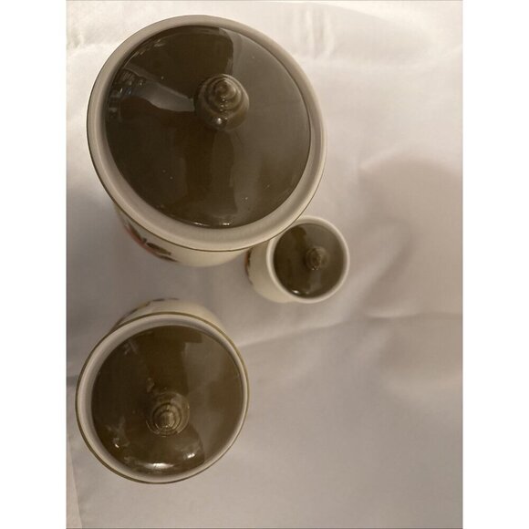 Vintage 1950’s Fruit festival canisters Webb Japan - Picture 15 of 16